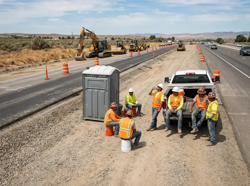 highway-road-construction-crew-007 — frequently asked questions, Porta Potty and Restroom Rentals in South Monrovia Island,…